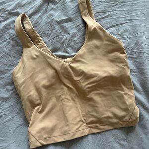 lululemon nude align top size 6
